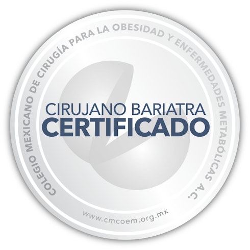 Certificación colegio mexicano de cirugía para la obesidad y enfermedades metabólicas 