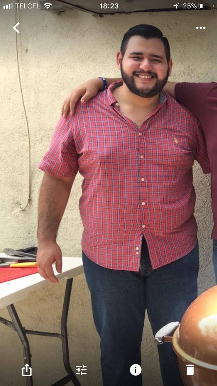 Imagen testimonial de transformacion de peso