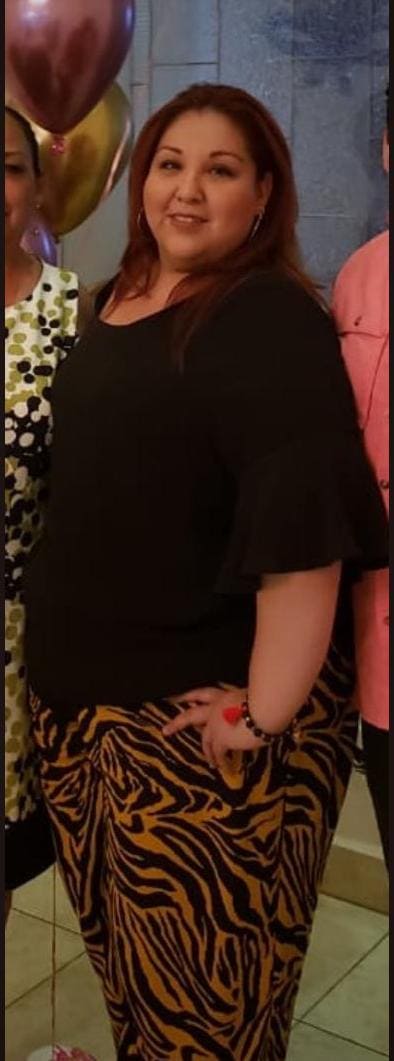 Imagen testimonial de transformacion de peso