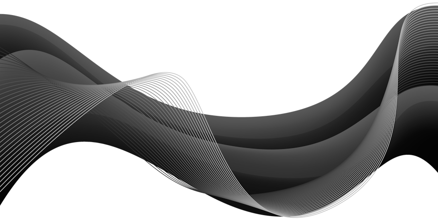 representación grafica de una onda calefactora de aire caliente viajando por el aire