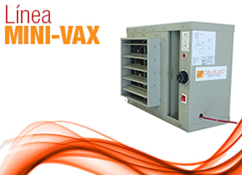 Equipo integral de Calefacción Eléctrica con Ventilador Axial Línea MINI-VAX