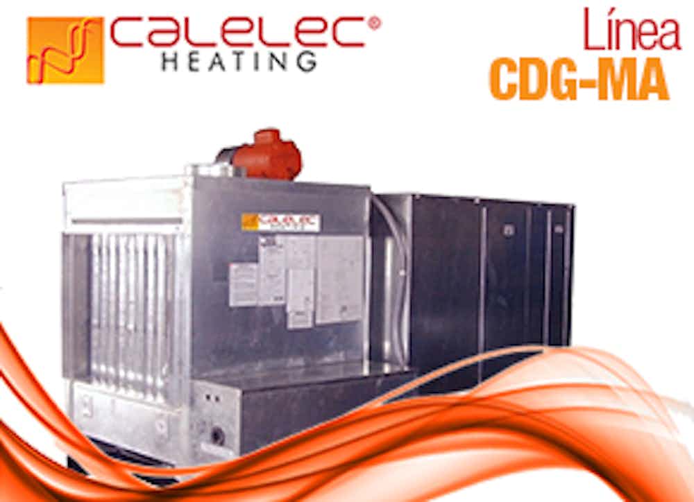 Equipo Integral de Calefacción a Gas con Manejadora de Aire Línea CDG-MA