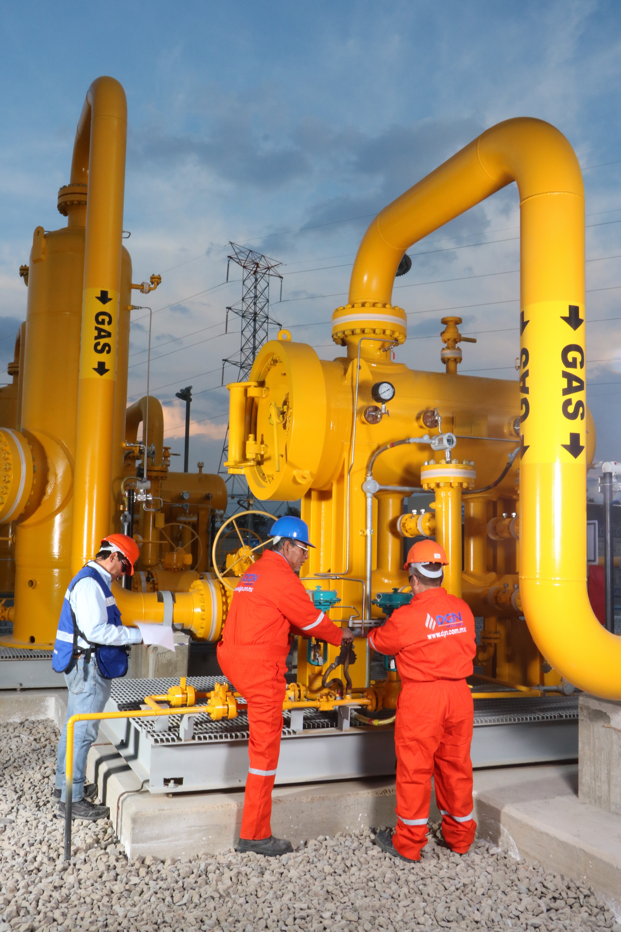 Construyendo una estación de medición y regulación en México