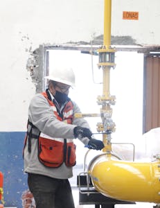 Construyendo una estación de medición y regulación en México