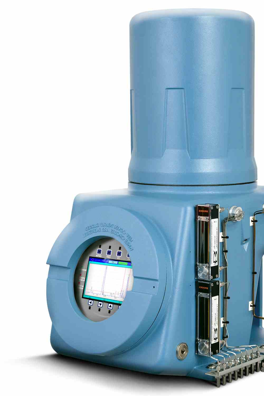 Espectrometro de gas para analizar la calidad de gas natural