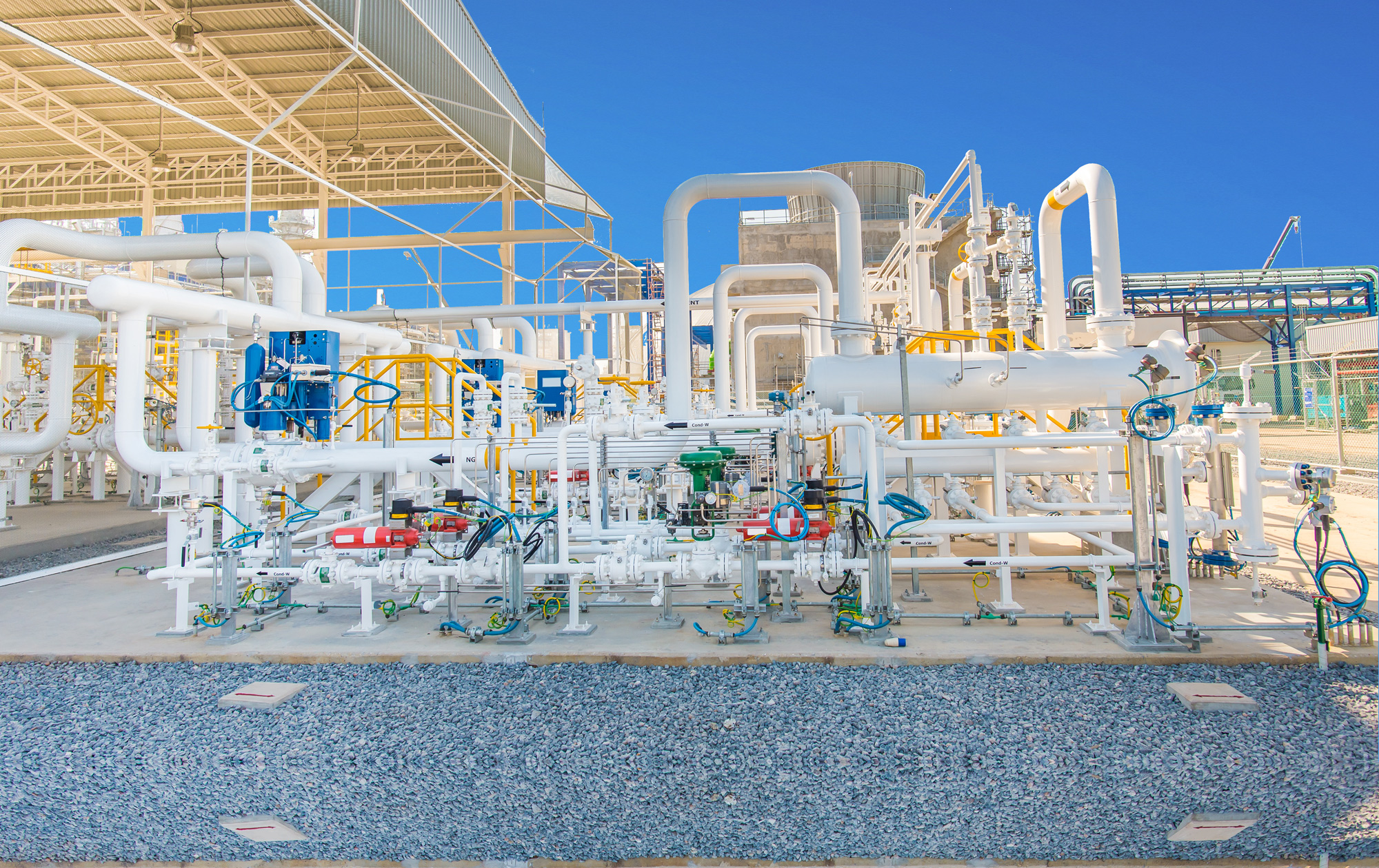 Estación de regulación de gas en méxico