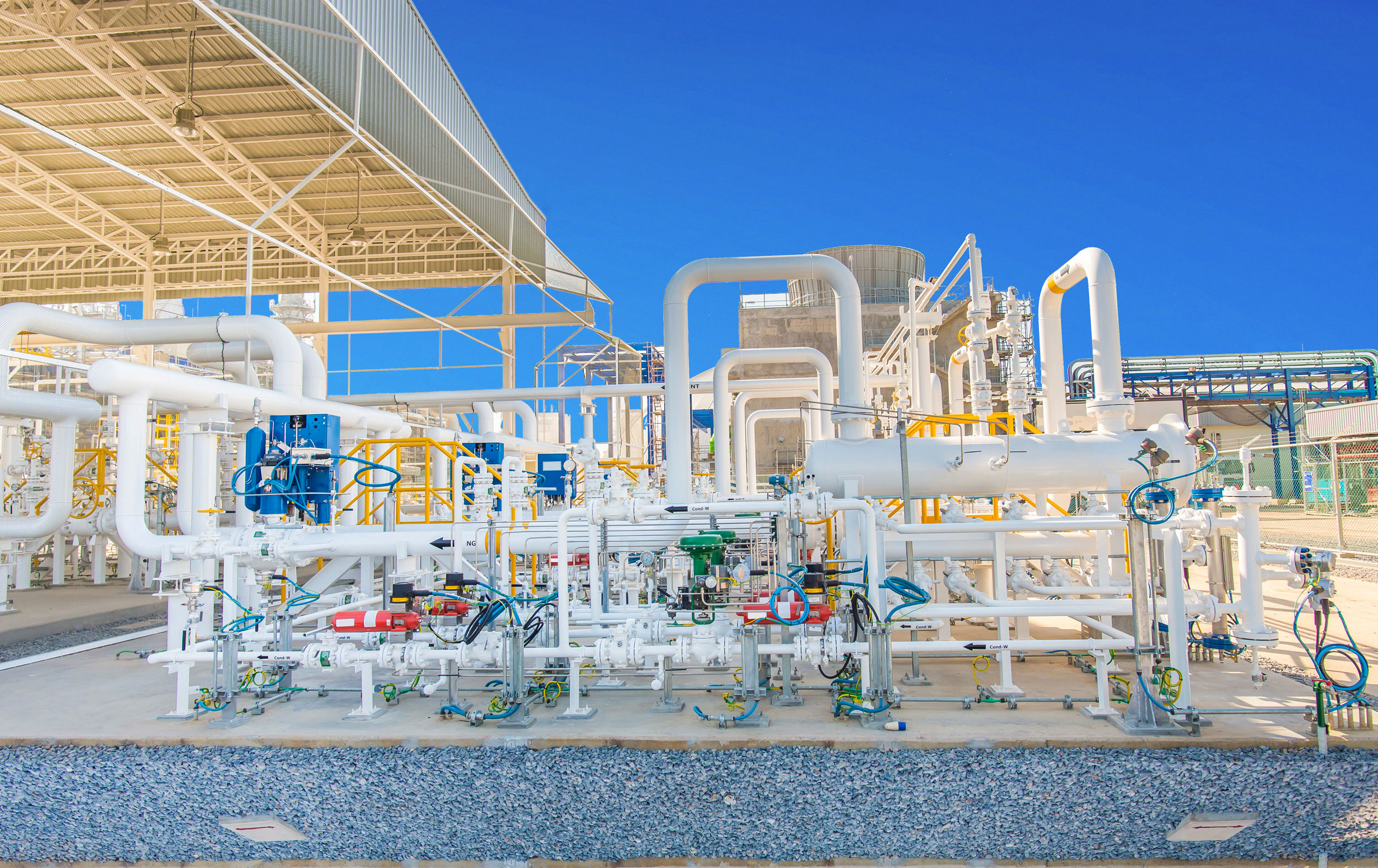 Estación de regulación de gas en méxico