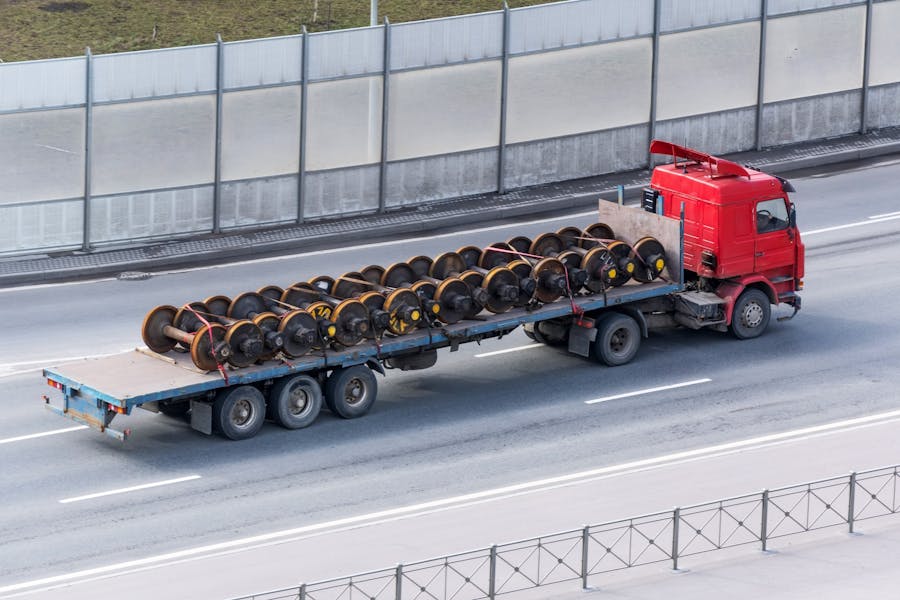Flatbed platform semi-trailer Freight Forwarding in The United States and México
