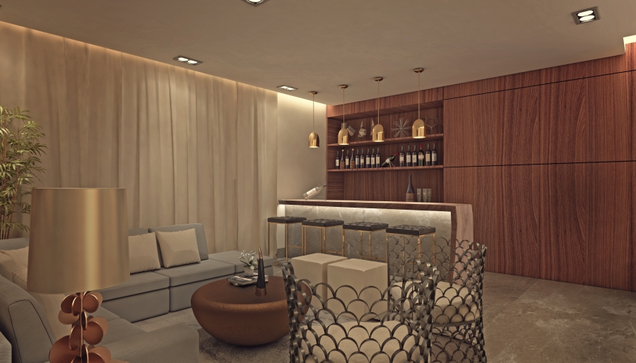 plaza comercial con locales diseñados por nala interiores