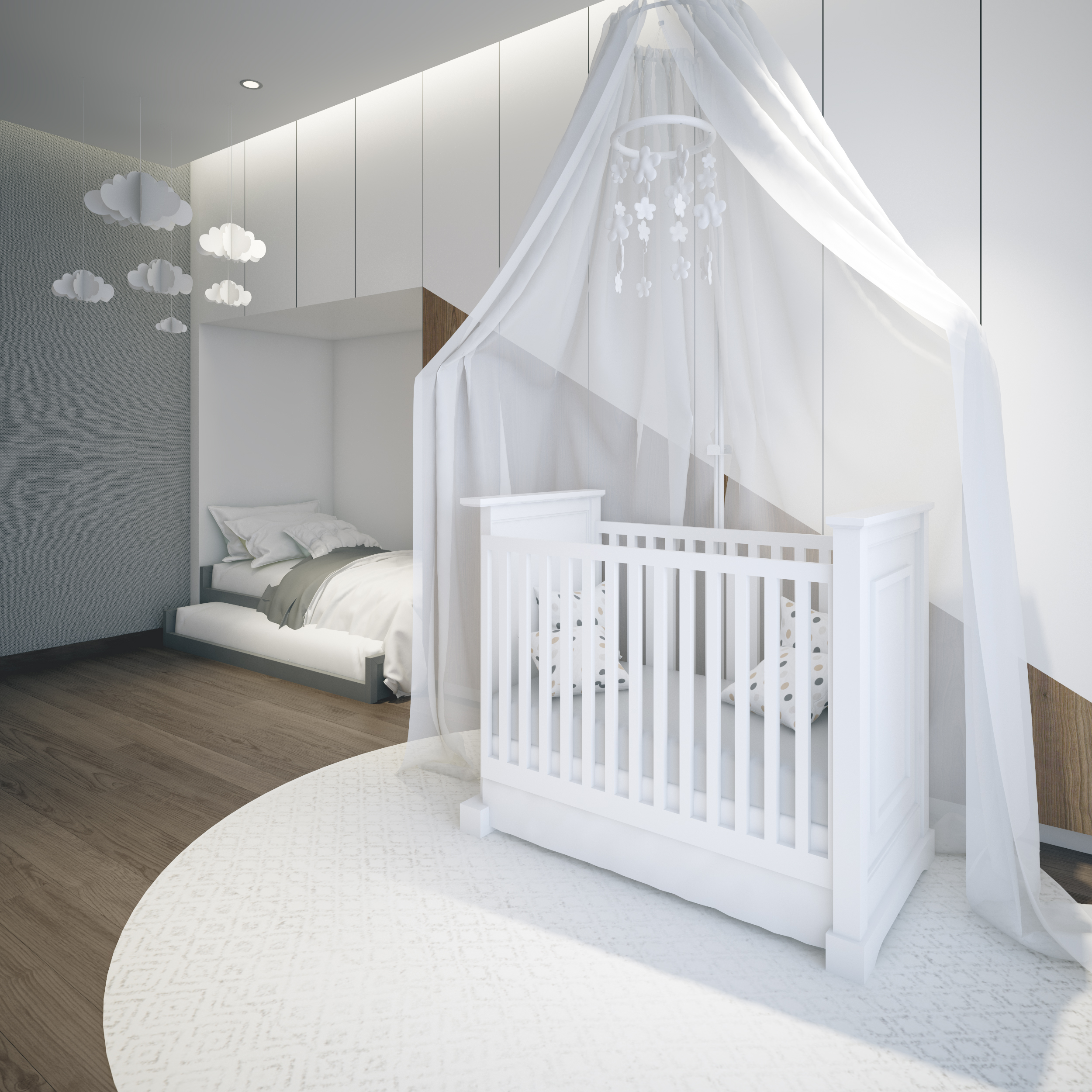 interiorismo de recamara para bebé en monterrey méxico