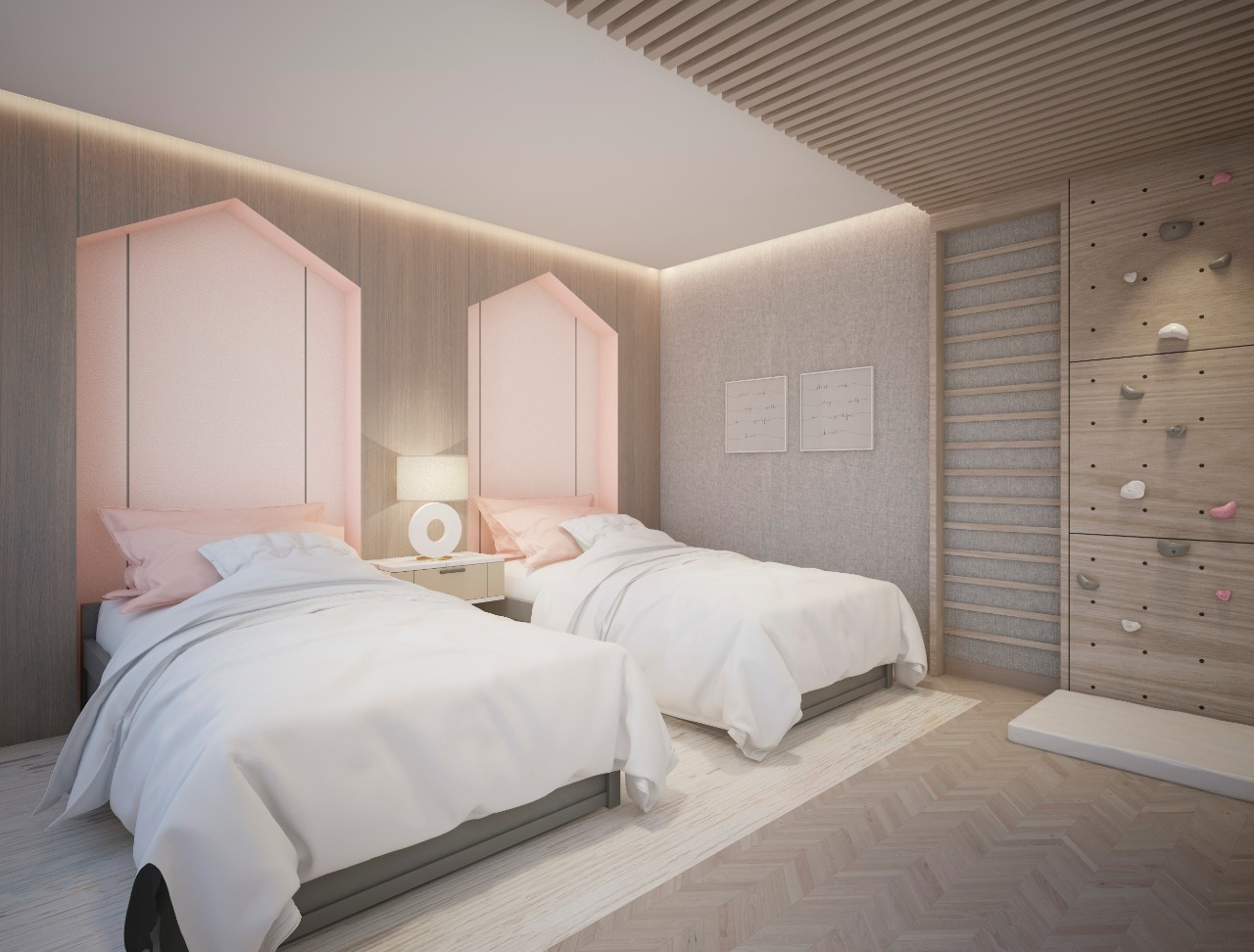 recamara divertida y recreativa para niños