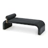 Banca Cade daybed graphite leather 1