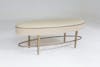 Banca Ellipse bench ivory 2