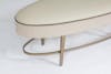 Banca Ellipse bench ivory 3