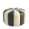 Banca Peppermint pouf dark grey ivory 3