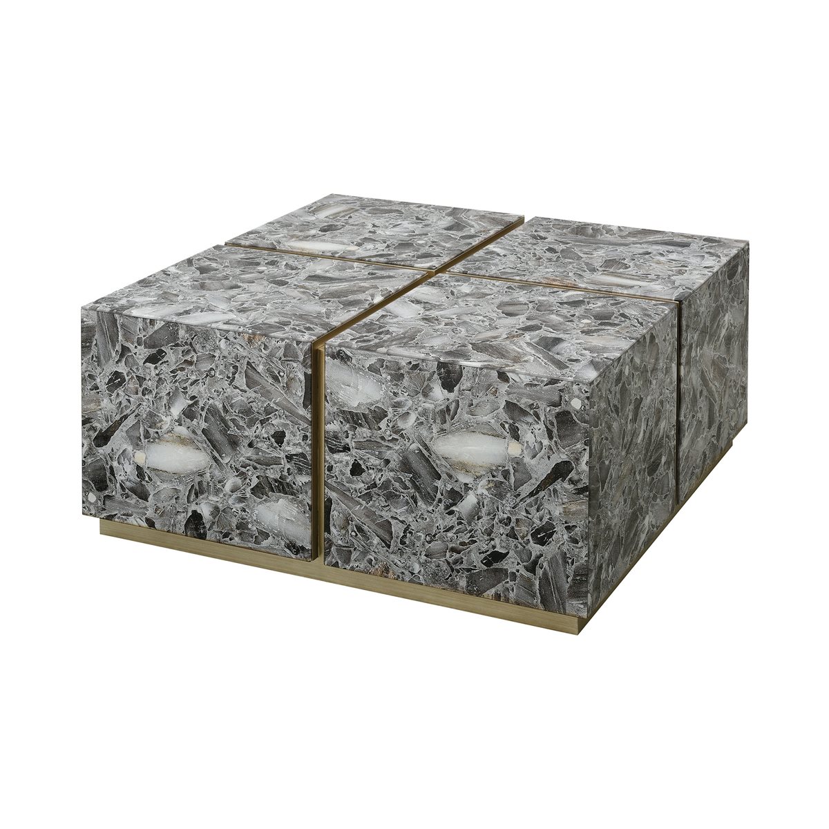 Mesa de centro Crystalline coffee table square