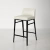 Silla alta Astrid upholstered bar & counter stool