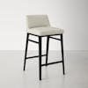 Silla alta Astrid upholstered bar & counter stool 3