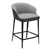 Silla alta Beckket counter stool grey 2