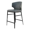 Silla alta Delaney counter stool grey 2