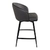 Webber swivel counter stool charcoal 3