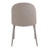 burton fabric dining chair light grey m2 4