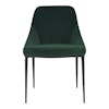 Sedona dining chair green velvet m2 1