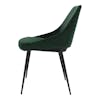 Sedona dining chair green velvet m2 2