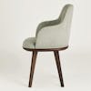 Swivel dining chair bronze 4