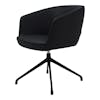 Silla ocasional Gibson swivel chair black 2