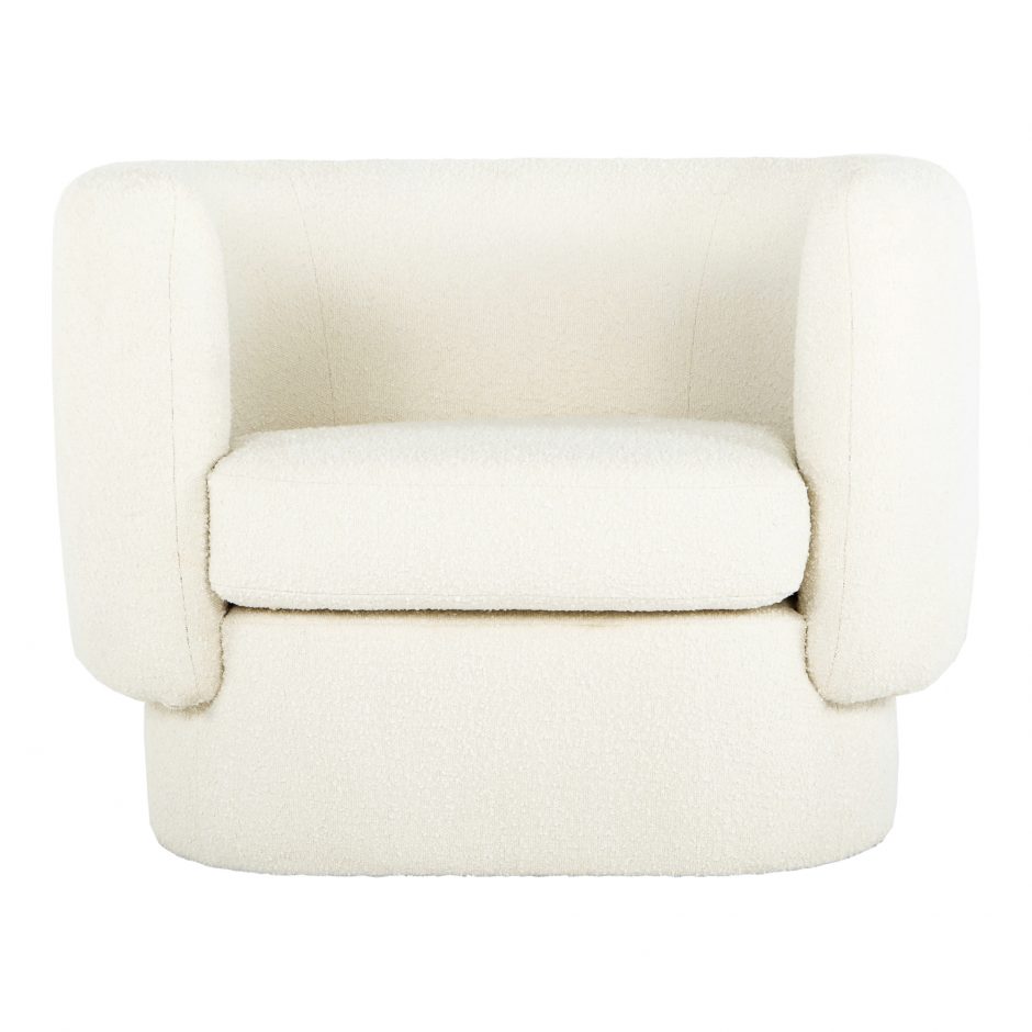 Silla ocasional Koba chair maya white