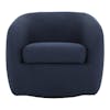 Silla Ocasional Maurice swivel chair midnight blue