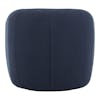 Silla Ocasional Maurice swivel chair midnight blue 4