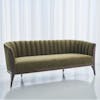 Sillon Channel back sofa moss