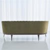 Sillon Channel back sofa moss 2