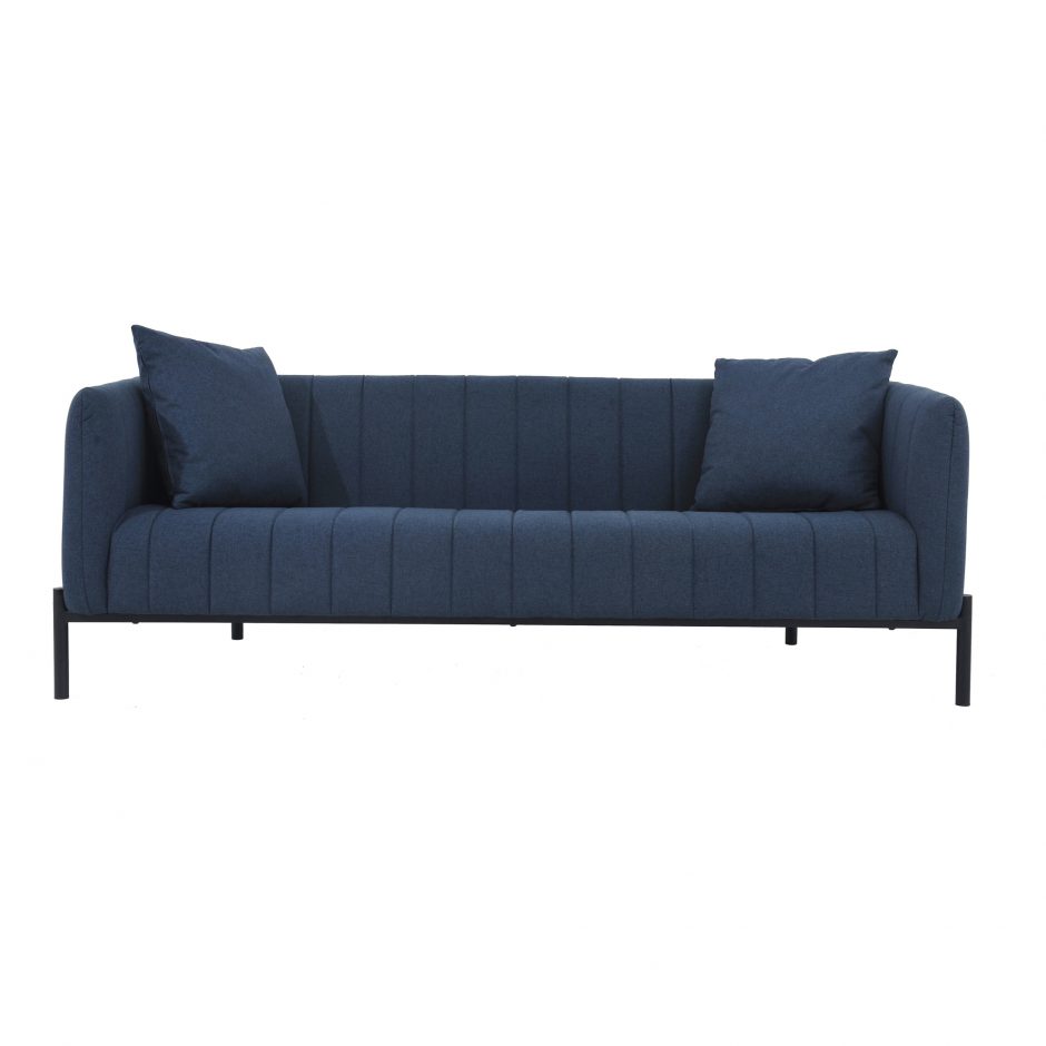 Sillon Jaxon dark blue sofa