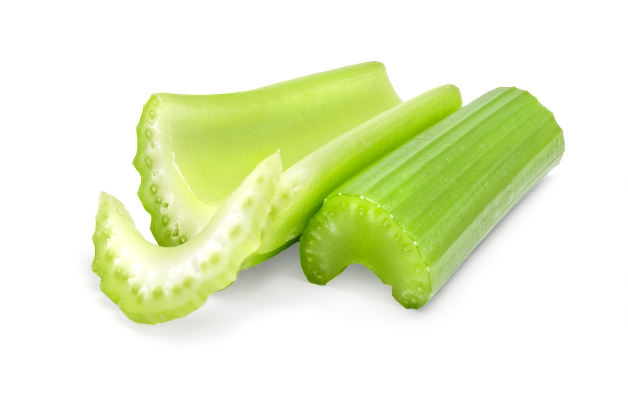 Cut Celery Cross Section