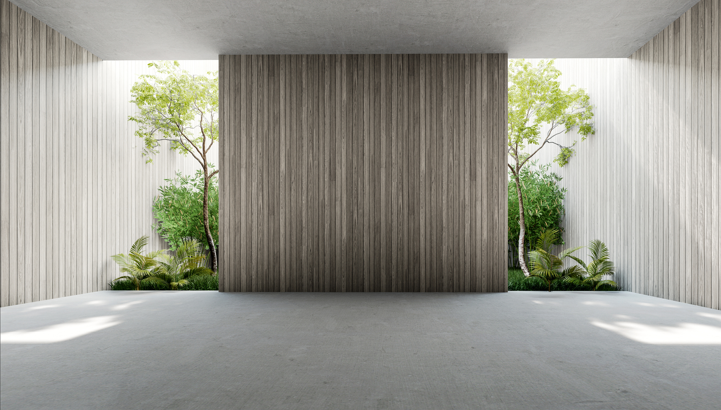 Diseño de jardin minimalista en Monterrey