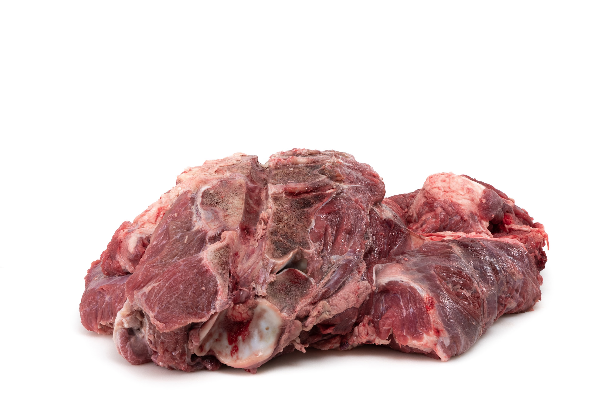 pescuezo con hueso de novillo