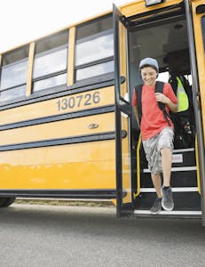 Camiones escolares usados americanos